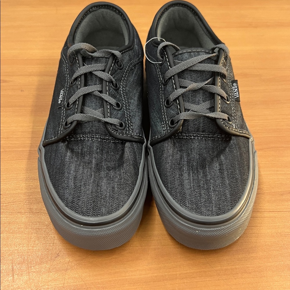 Vans Charcoal Denim Sneakers